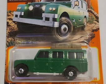 Matchbox 1965 Land Rover GEN II Green MBX Jungle Perfect Birthday  Gift Miniature Collectable Model Toy Car