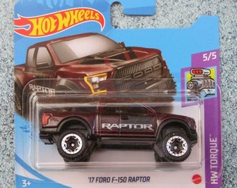 Borgoña Ford F-150 Raptor Hot Wheels Torque - Un juguete modelo coleccionable en miniatura para el regalo de cumpleaños perfecto