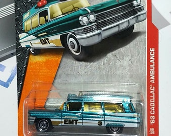 Matchbox 1963 Cadillac Ambulance Green Perfect Birthday  Gift Rare Miniature Collectable Model Toy Car