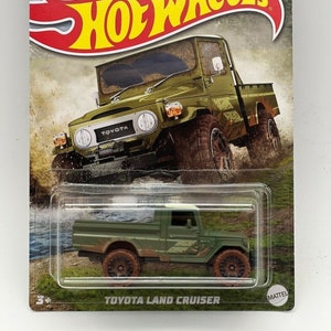 Hot Wheels Toyota Land Cruiser Green Perfect Birthday Gift Miniature Collectable Model Toy Car