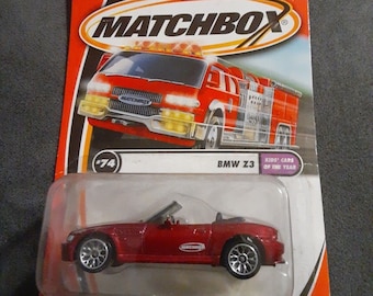 Matchbox 2001 Convertible BMW Z3 Hero City Red Perfect Birthday Gift Rare Miniature Collectable Model Toy Car