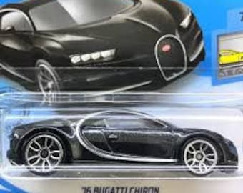 Hot Wheels  Bugatti Chiron Black HW Factory Fresh  Perfect Birthday  Gift Miniature Collectable Model Toy Car