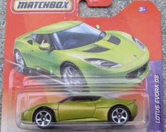 Matchbox Lotus Evora  Lime Green Perfect Birthday  Gift Rare Miniature Collectable Model Toy Car