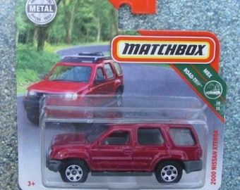 Matchbox 2000 Nissan Xterra Red MBX Road Trip  Perfect Birthday  Gift Miniature Model - CollectableToy Car