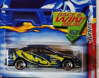 Hot Wheels Vintage 2002 Honda Civic Blue Tuners Perfect Birthday Gift Miniature Toy Car