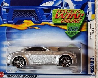 Hot Wheels Vintage 2002 Nissan Z Silver First Editions