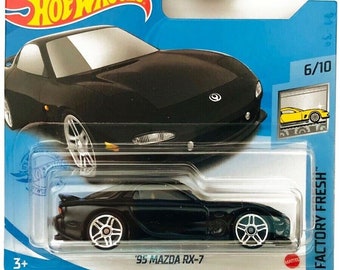 Very HOT !!! Hot Wheels 2021 Factory Fresh  '95 Mazda RX-7  GRY28  6/10  #88 !! 