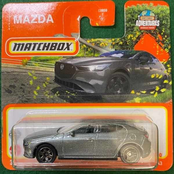 Matchbox Mazda 3 Dark Grey Perfect Birthday Gift Rare Miniature Collectable Model Toy Car