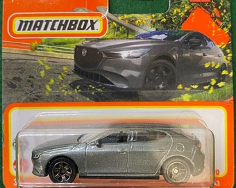 Matchbox Mazda 3 Dark Grey Perfect Birthday Gift Rare Miniature Collectable Model Toy Car