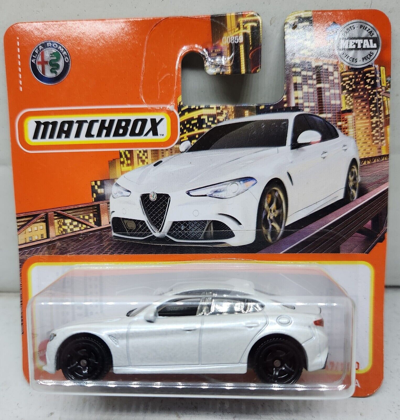 Matchbox Alfa Romeo Giulia White MBX City Perfect Birthday Gift Miniature Collectable Model Toy Car Etsy