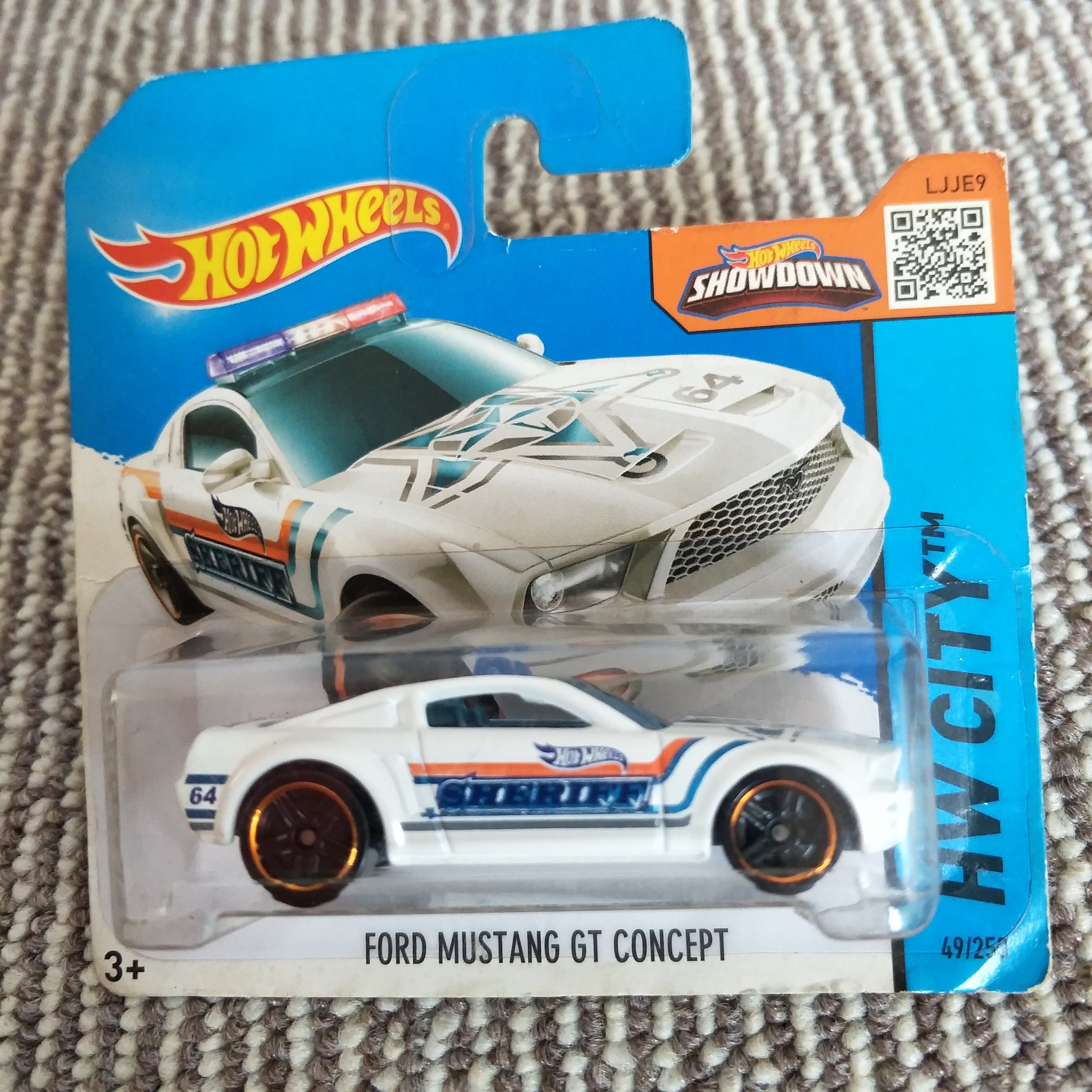 Hot Wheels Ford Mustang GT Concept Police White HW City - Etsy Australia