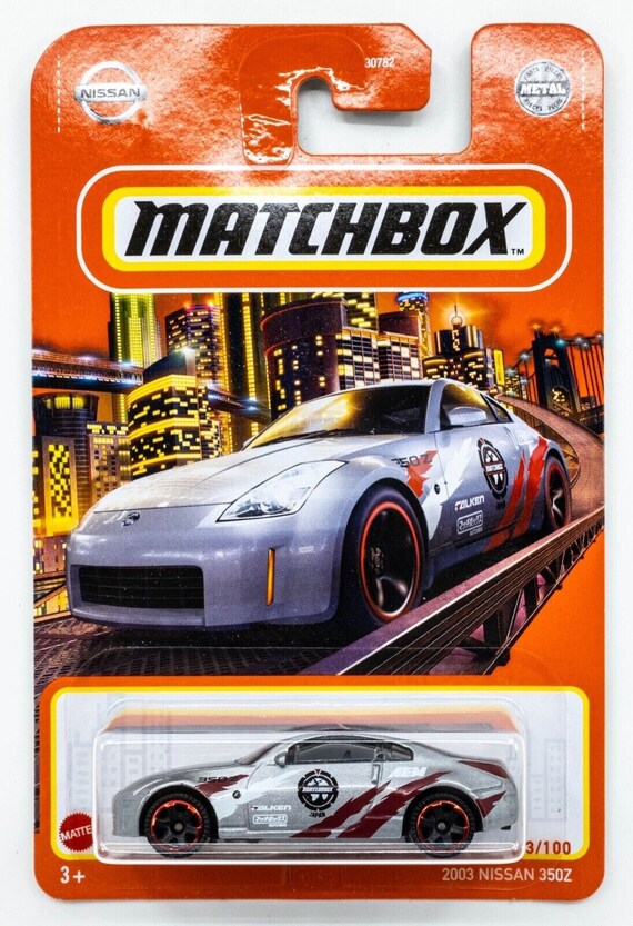 Matchbox 2003 Nissan 350Z Chrome Silver Perfect Birthday Gift Miniature Collectable Model Toy Car Etsy