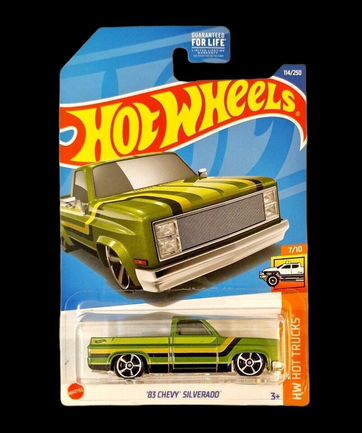 2003 Hot Wheels Rare Orange Chevy S-10 Truck COO Malaysia HW