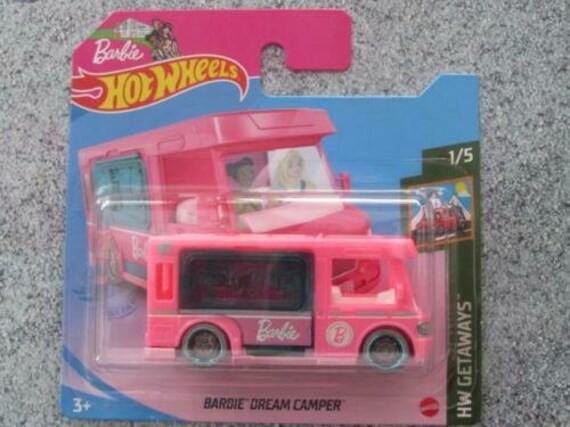 Hot Wheels Barbie Dream Camper Pink HW Getaways Perfect Birthday Gift Miniature Collectable Model Toy Car Etsy