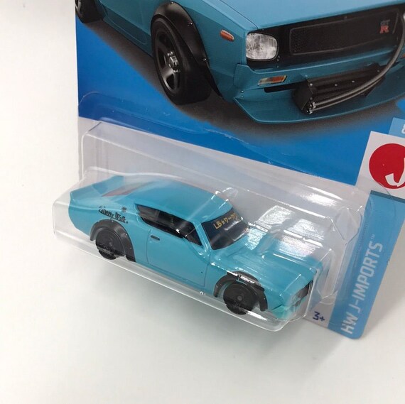 Hot Wheels Nissan Skyline 2000 GT-R LBWK Liberty Walk Sky