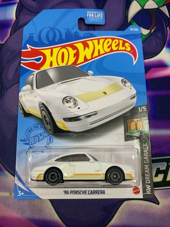 Hot Wheels '96 Porsche Carrera White HW Dream Garage - Etsy Hot Wheels '96 Porsche Carrera White HW Dream Garage - Etsy