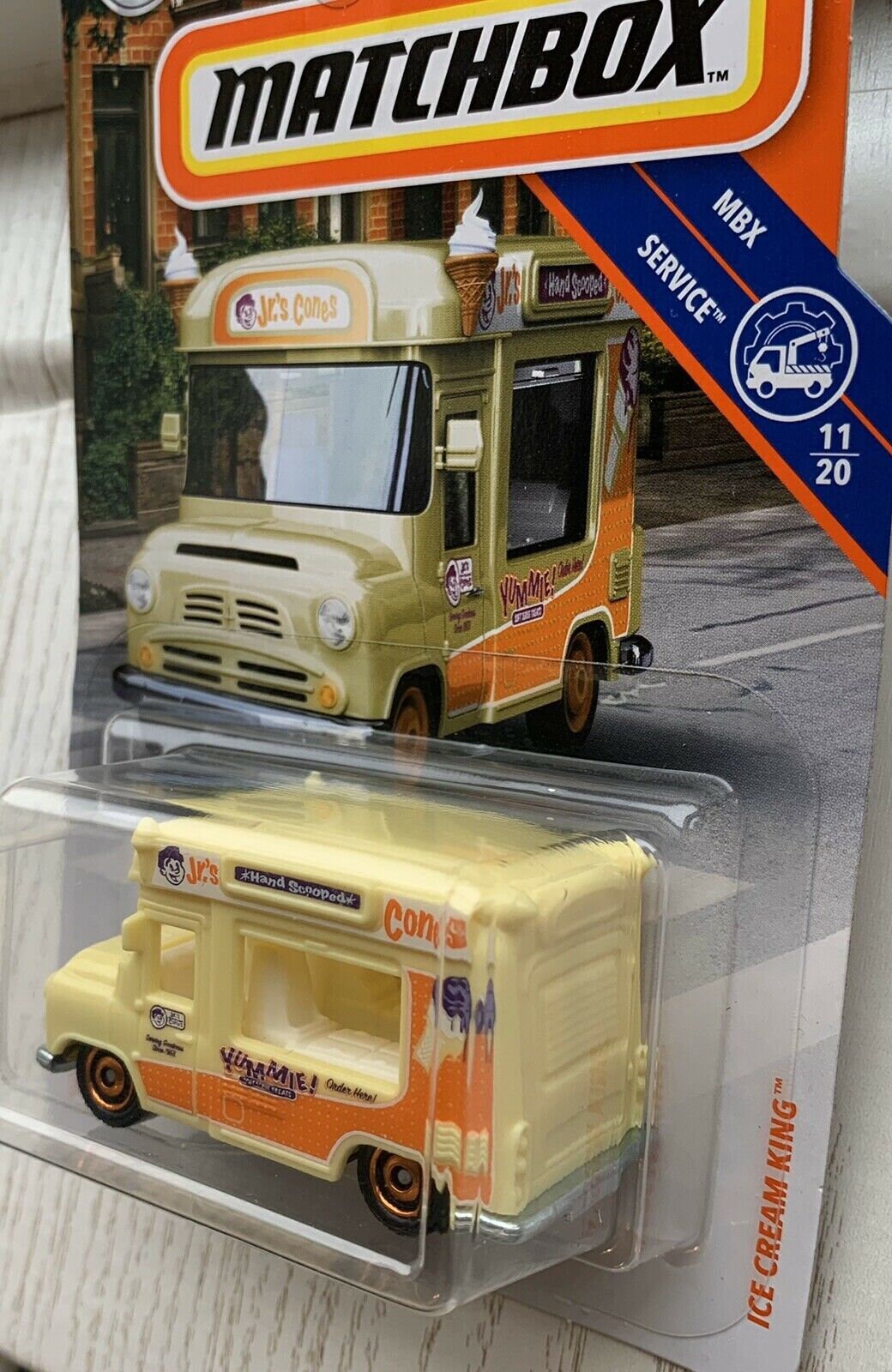 Matchbox Ice Cream King Beige MBX Service Perfect Birthday Etsy