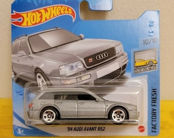 Hot Wheels 1994 Audi Avant RS2 Silver HW Factory Fresh Perfect Birthday  Gift Miniature Collectable Model Toy Car