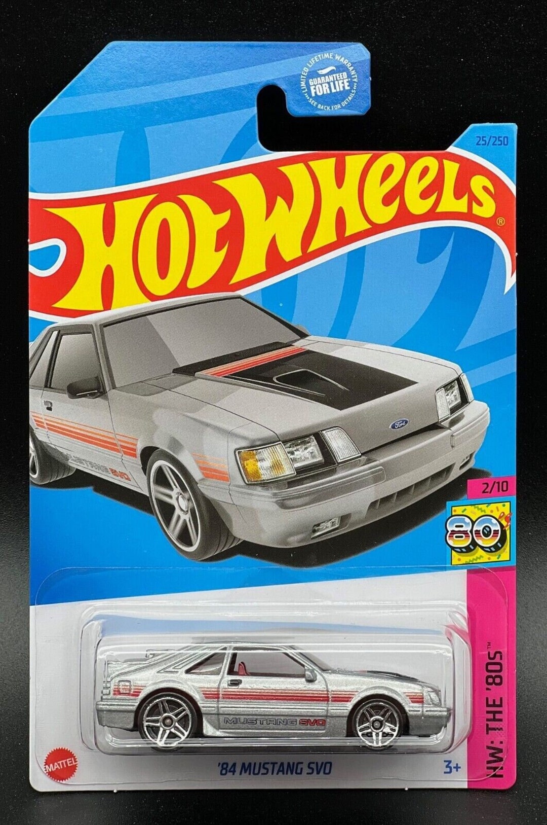 Hot Wheels 1984 Ford Mustang SVO Silver HW the '80s Etsy Hot Wheels 1984 Ford Mustang SVO Silver HW the '80s Etsy