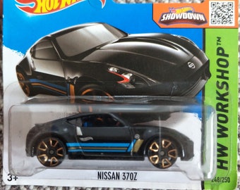 Hot Wheels Nissan 370Z Black Hw Workshop Perfect Birthday Gift Miniature Collectable Model Toy Car Hot Wheels Nissan 370Z Black Hw Workshop Perfect Birthday Gift Miniature Collectable Model Toy Car