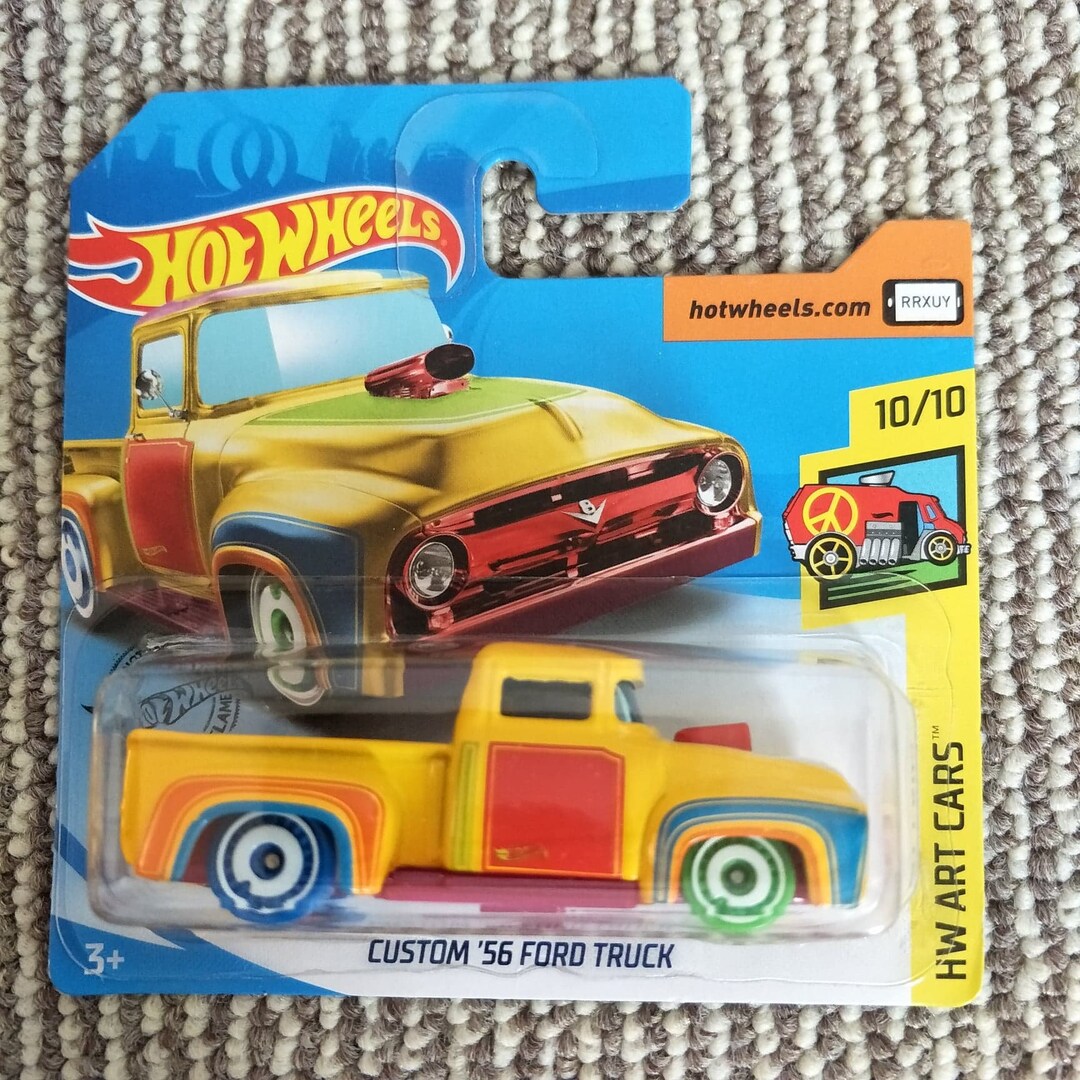 Hot Wheels aangepaste 56 Ford Truck HW Art Cars perfecte