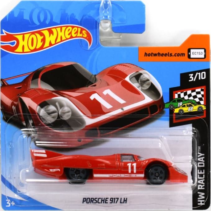 Hot wheels porsche 917 lh red hotsell