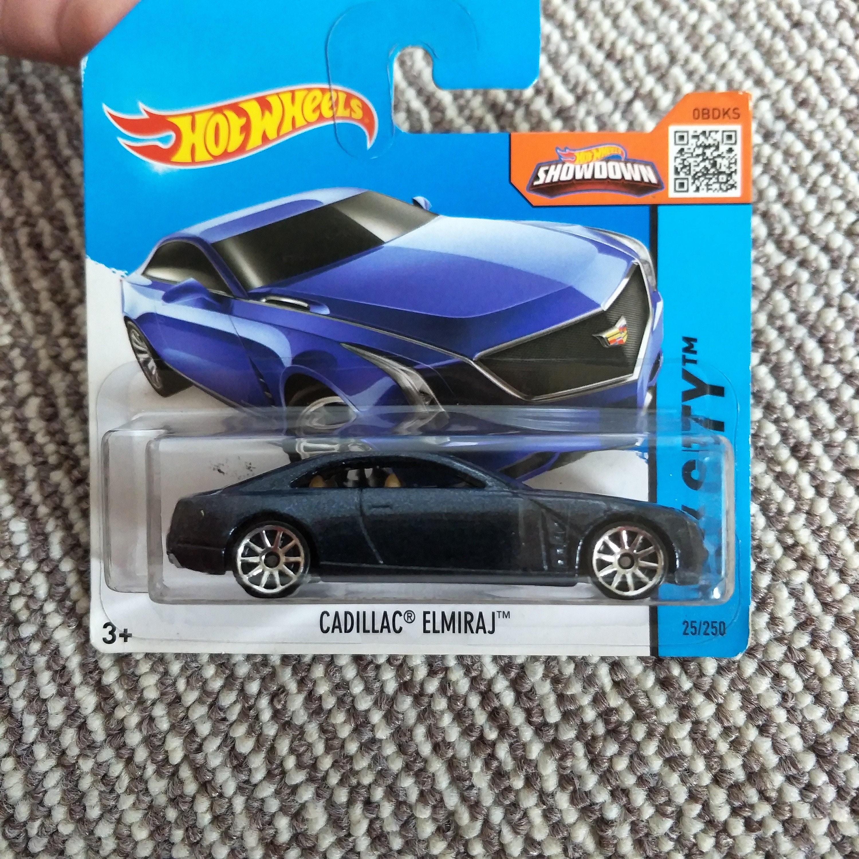 2016 Hot Wheels CADILLAC ELMIRAJ #75 black - HW Exotics - 1