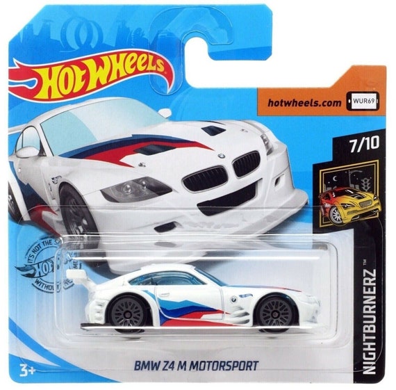 Hot Wheels BMW Z4 M Motorsport White HW Nightburnerz Hot Wheels BMW Z4 M Motorsport White HW Nightburnerz