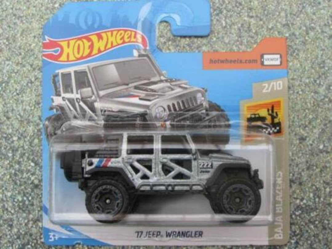 Buy Hot Wheels Jeep Wrangler Silver Baja Blazers Perfect Birthday Online in  India - Etsy