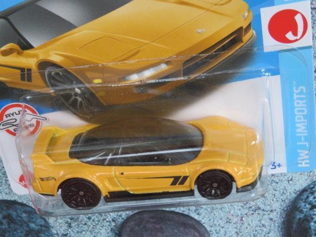 Hot Wheels '90 Acura NSX Yellow HW J-imports Birthday Gift