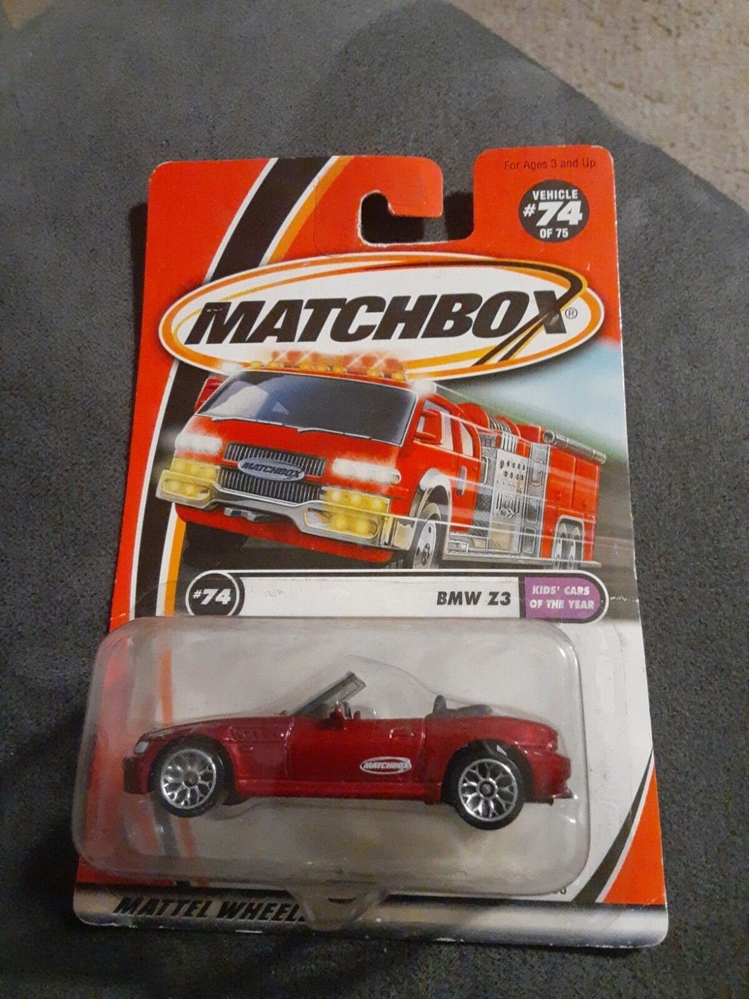 Matchbox 2001 Convertible BMW Z3 Hero City Red Birthday Gift Rare ...