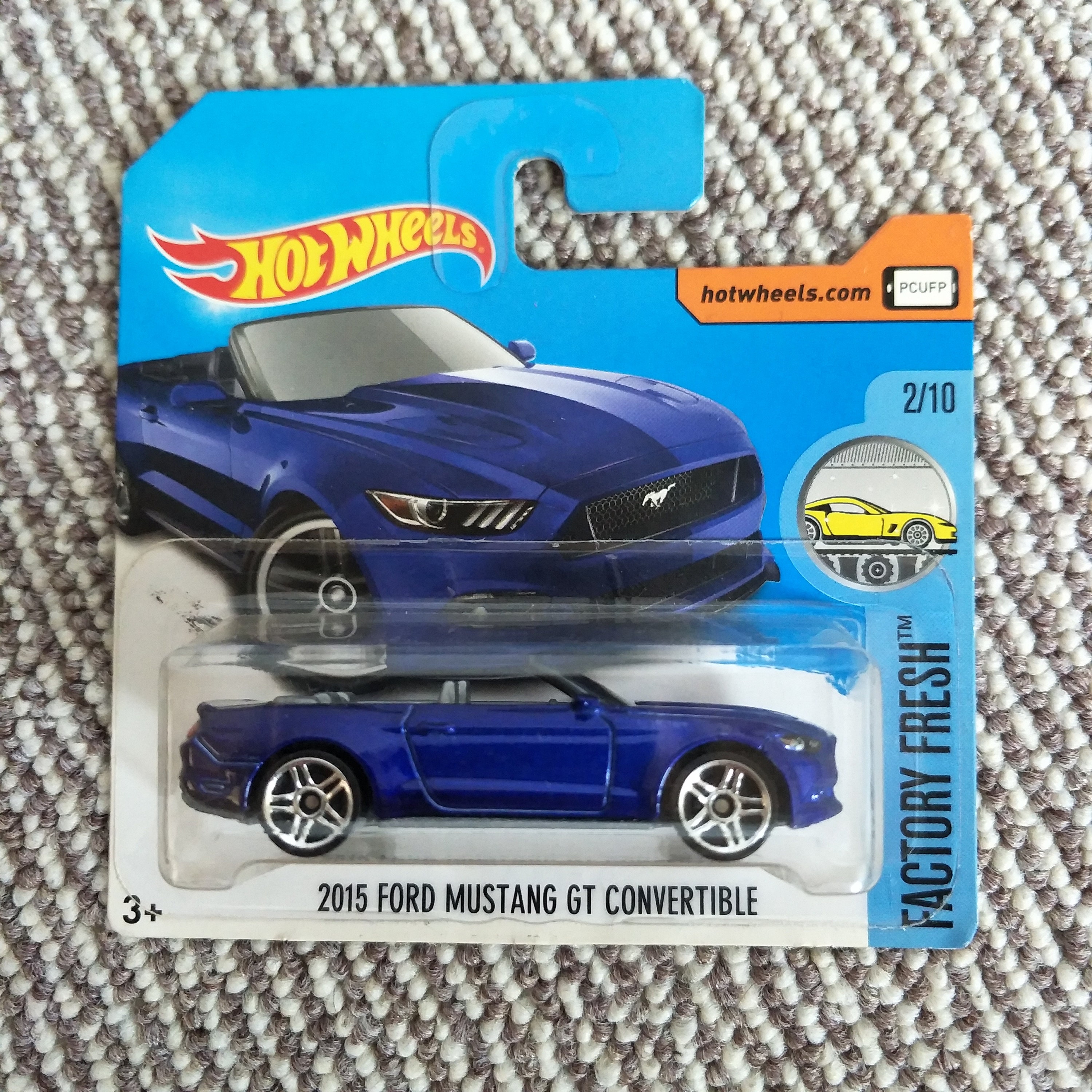 Hot Wheels Ford Mustang GT Convertible Blue Factory Fresh - Etsy UK