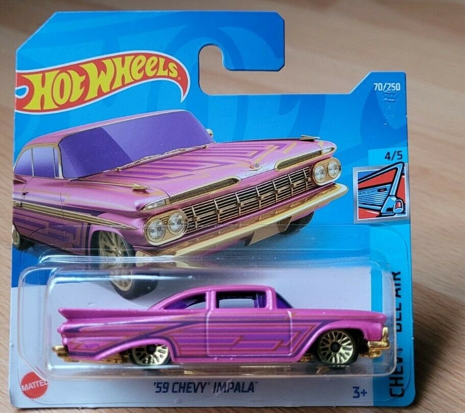 Hot Wheels 1959 Chevy Impala Purple HW Chevy Bel Air Rare - Etsy