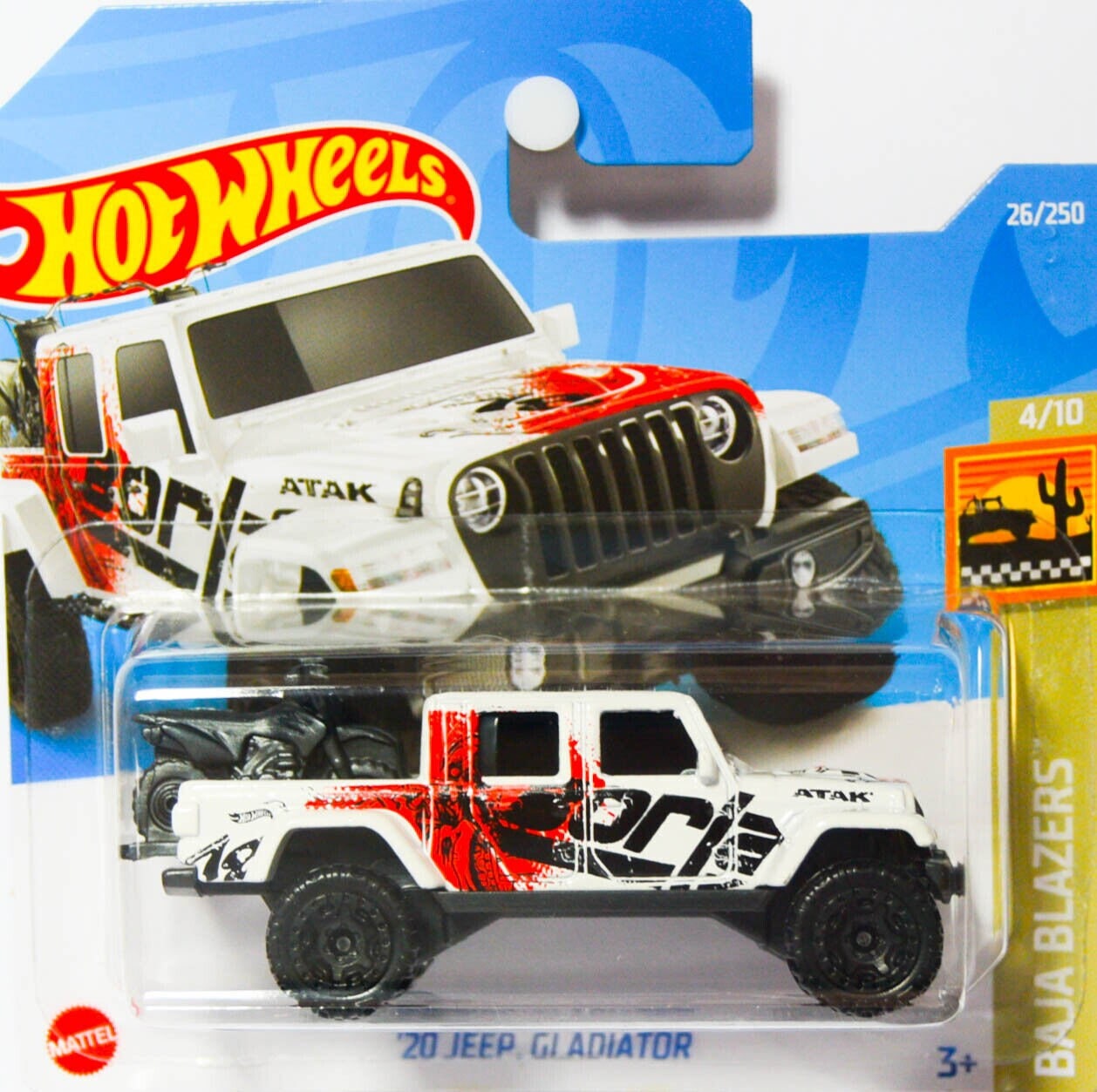 Hot Wheels Jeep Gladiator White Borja Baja Blazers Perfect - Etsy