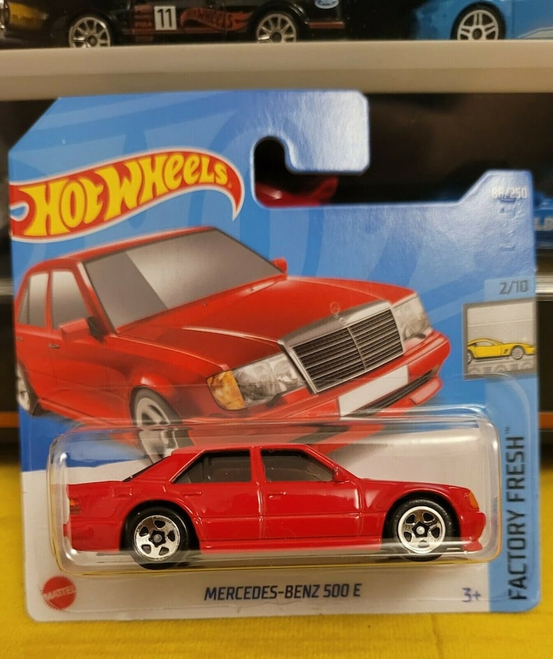 Hot Wheels Mercedes Benz 500 E Red HW Factory Fresh Perfect Etsy UK