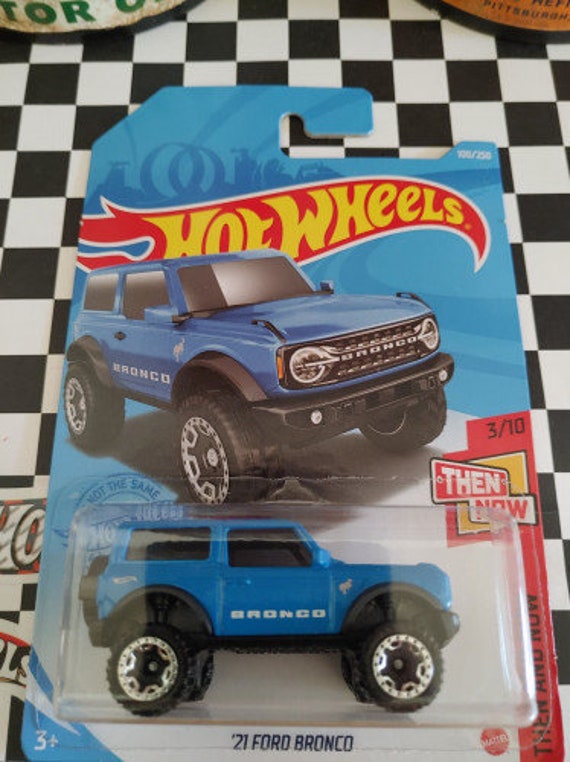 Hot Wheels '21 Ford Bronco Blue HW Then 
