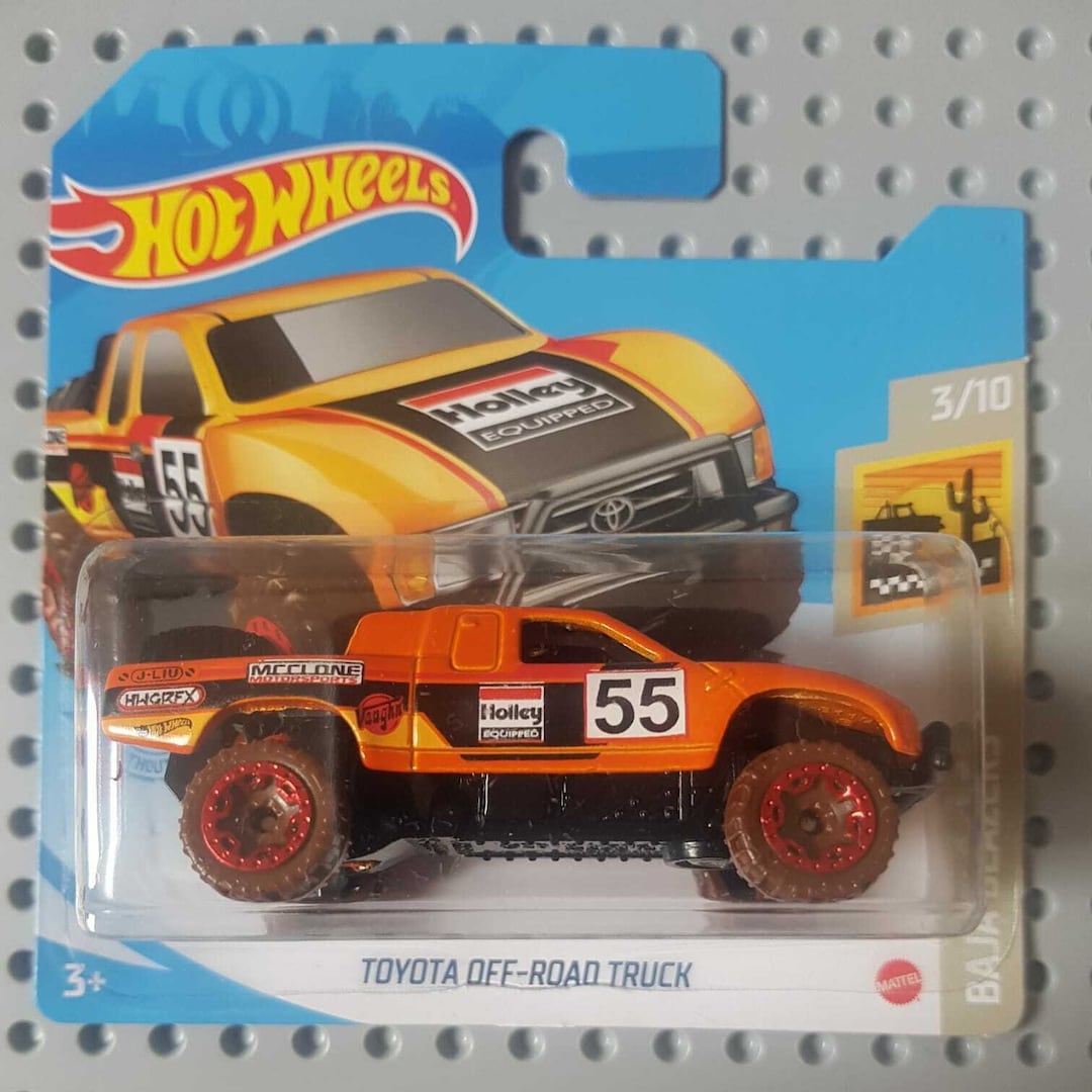 Hot Wheels Toyota Off-road Truck Orange HW Baja Blazers Perfect ...