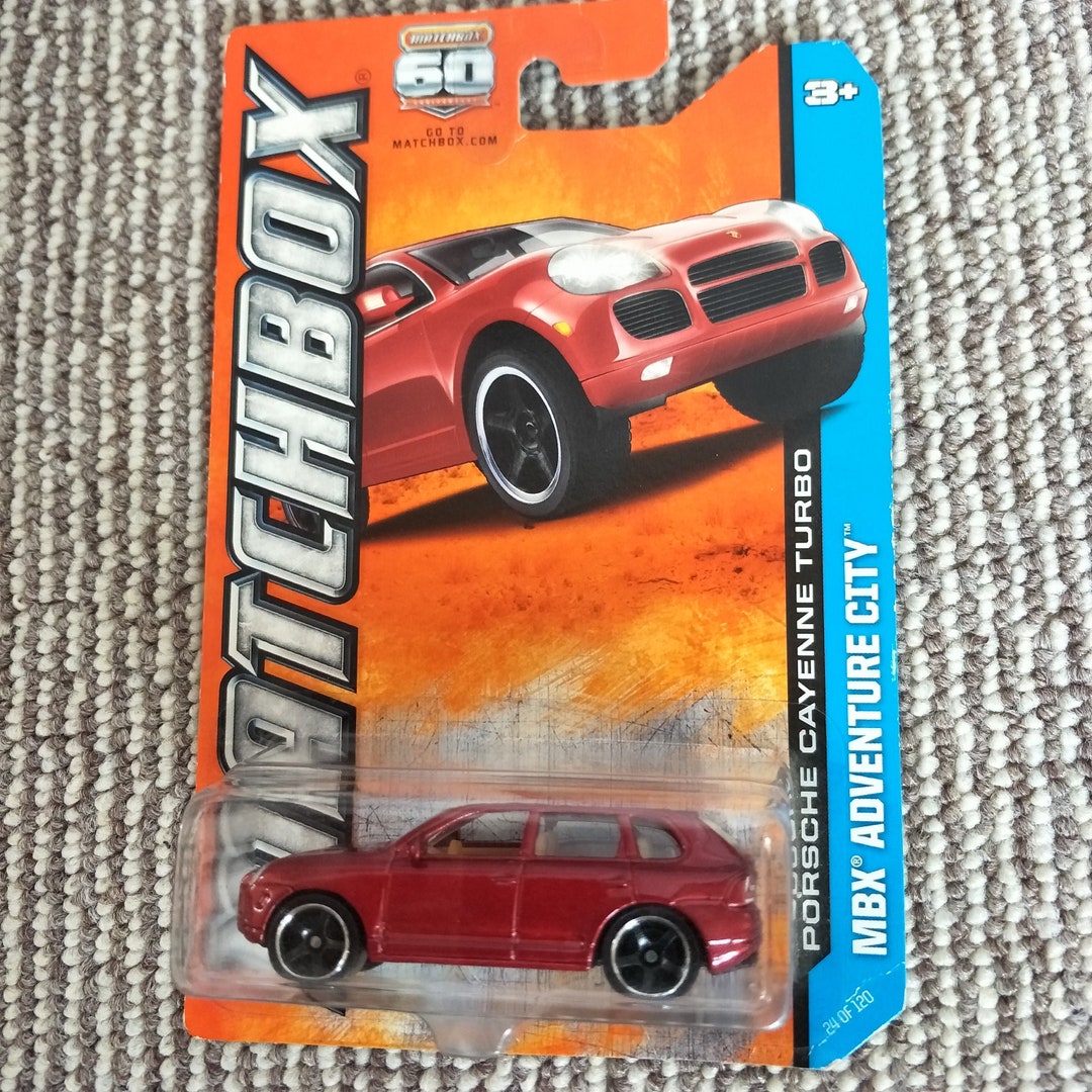 Matchbox Porsche Cayenne Turbo Red Mbx Adventure Birthday Gift Miniature Toy Car Etsy