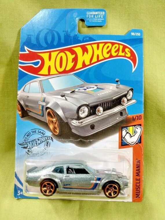 Hot Wheels Custom Ford Maverick Silver HW Muscle Mania Perfect Birthday Gift Rare Miniature Collectable Model Toy Car Etsy