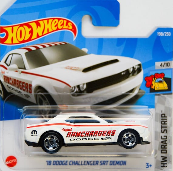 Hot Wheels Dodge Challenger SRT Demon White HW Drag Strip Perfect Birthday Gift Miniature Collectable Model Toy Car Etsy UK