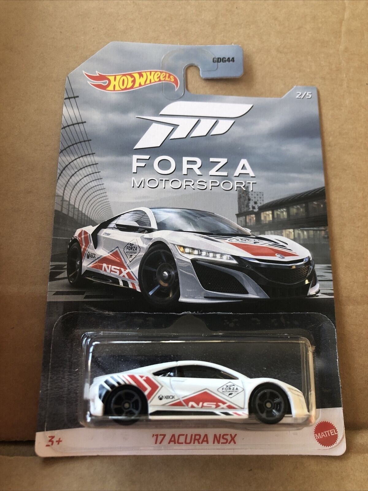 Hot Wheels 17 Acura NSX White HW Forza Motorsport Perfect Birthday Gift Miniature Collectable Model Toy Car