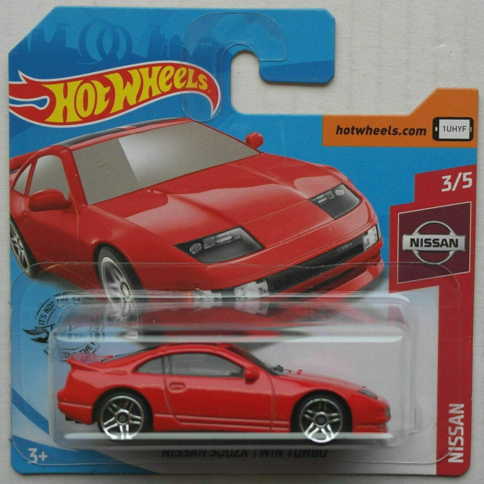 Hot Wheels Nissan 300ZX Twin Turbo Red Birthday Gift Nissan Hot Wheels Nissan 300ZX Twin Turbo Red Birthday Gift Nissan