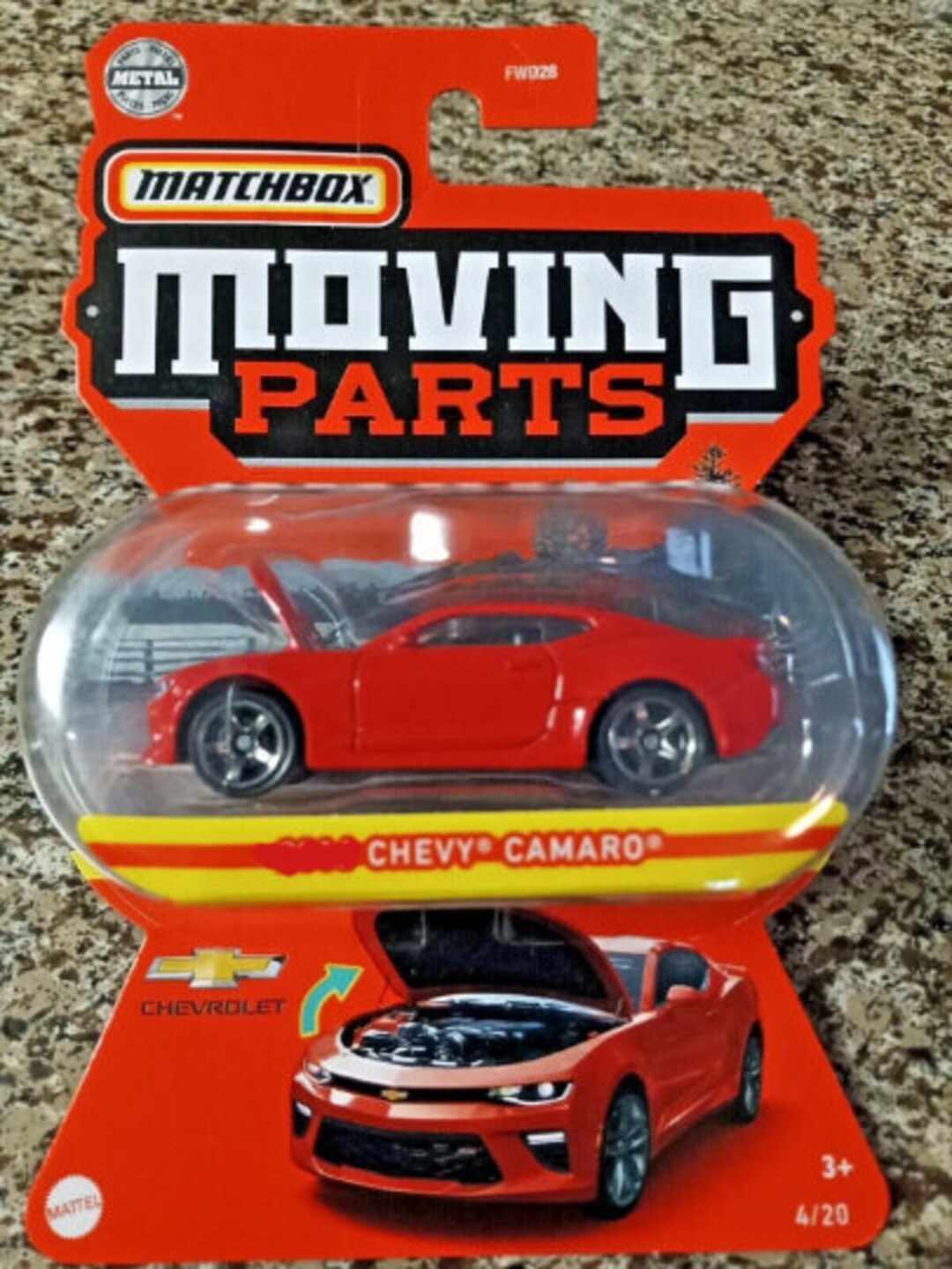 Matchbox Chevy Camaro Red Moving Parts Birthday Gift Rare Miniature Collectable Toy Car Etsy