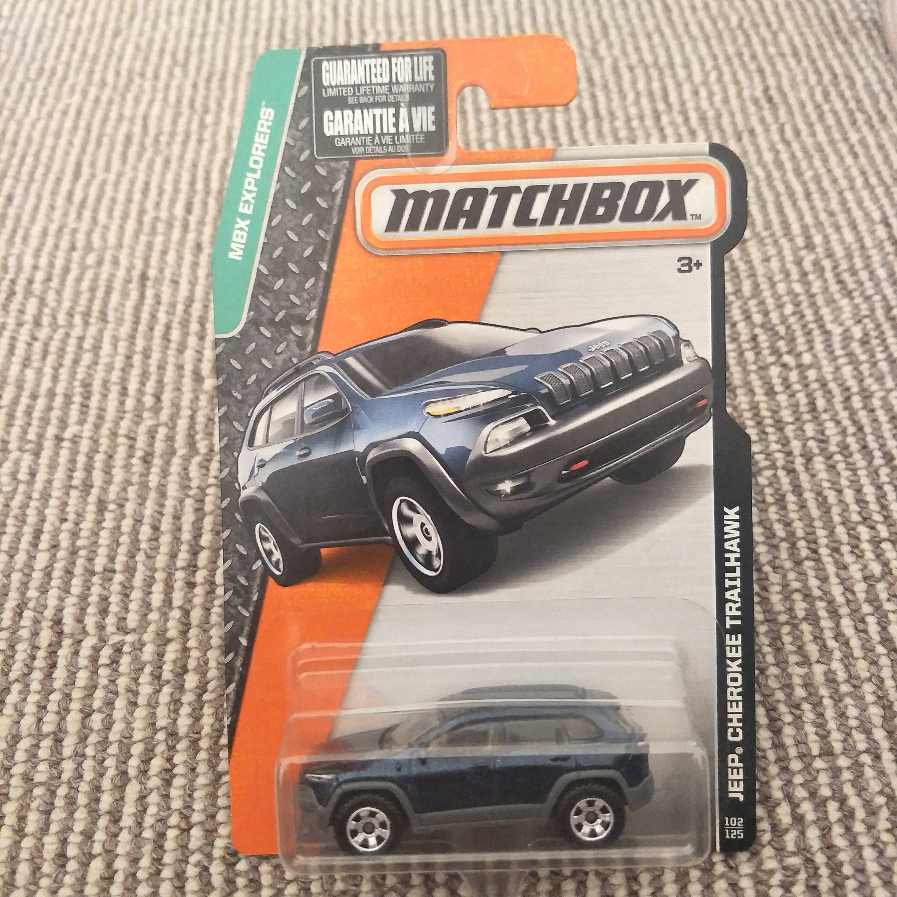Matchbox Jeep Cherokee Trailhawk Dark Blue Mbx Explorers Perfect Birthday Gift Rare Miniature Collectable Model Toy Car Etsy