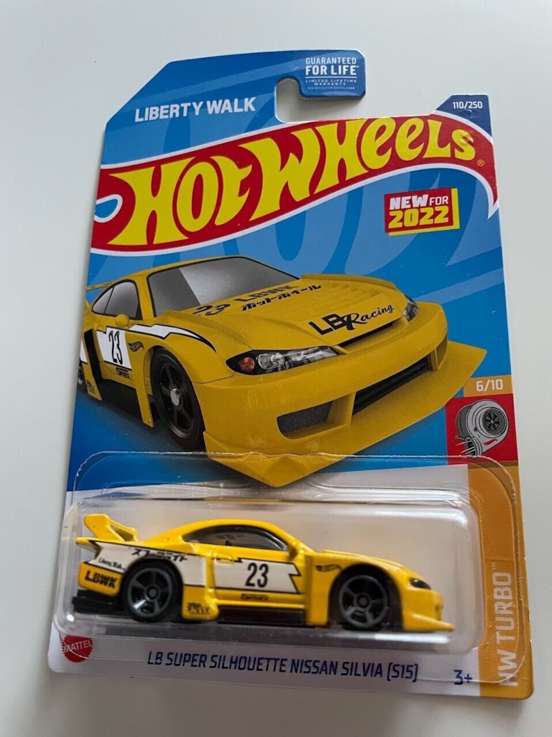 Hot Wheels LB Super Silhouette Nissan Silvia (S15) Yellow HW Turbo ...