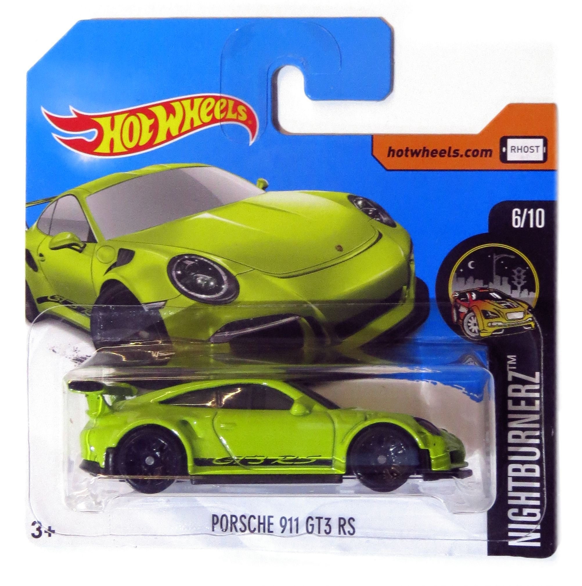 Hot Wheels Porsche 911 GT3 RS Green HW 