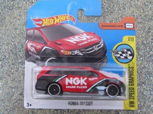 Hot Wheels Honda Odyssey Red HW Speed Graphics Perfect Birthday