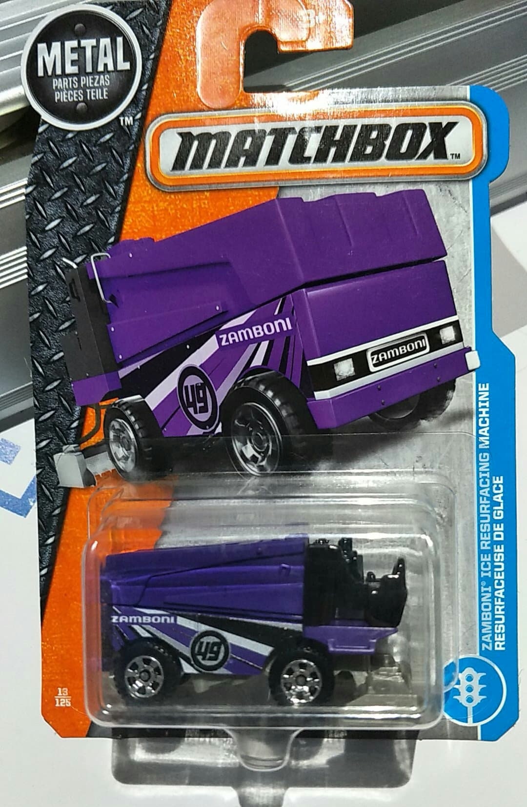 Diecast zamboni sales