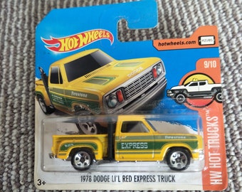 Hot Wheels 1978 LI'L Red Express Truck Yellow HW Hot Trucks  Perfect Birthday  Gift Role Playing Miniature Toy Car