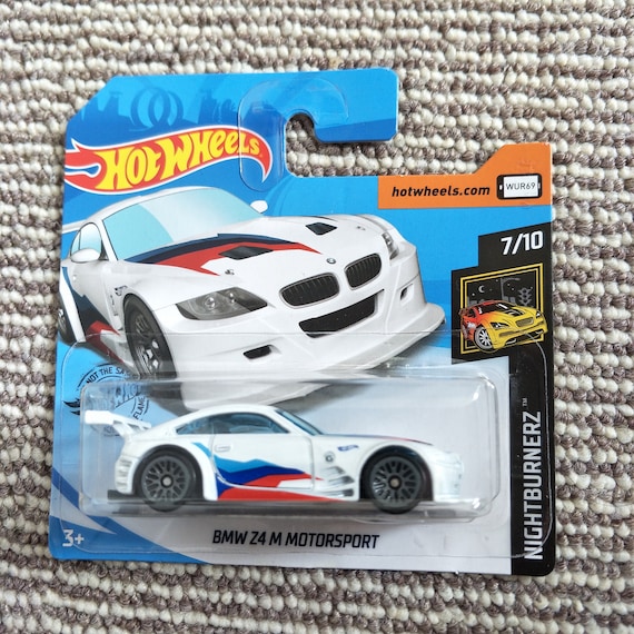 Hot Wheels BMW Z4 M Motorsport White HW Nightburnerz Perfect Birthday Gift Miniature Collectable Model Toy Car Etsy